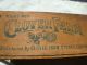 Vintage Clover Farms 5 Pound Wood Wooden Cheese Box Boxes photo 2