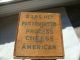 Vintage Clover Farms 5 Pound Wood Wooden Cheese Box Boxes photo 4