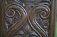 19th C.  Gothic Wooden Oak Carved Panel With Intricate Gothic Carvings Carved Figures photo 1