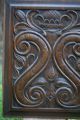 19th C.  Gothic Wooden Oak Carved Panel With Intricate Gothic Carvings Carved Figures photo 4