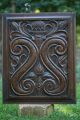 19th C.  Gothic Wooden Oak Carved Panel With Intricate Gothic Carvings Carved Figures photo 6