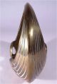 Vtg Art Deco Brass Planter Egret Swan Basket Bowl Sculpture Hollywood Regency Metalware photo 1