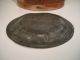 18th C S.  Ellis English Pewter Plate With Touchmarks Early Antique Pewter Plate Primitives photo 8