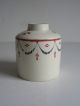 Antique Painted English Pearlware Creamware Tea Caddy C1810 Other photo 4