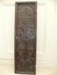 19thc Ornate Oak Panel Carving With Gargoyles & Floral Decor Other photo 5