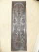19thc Ornate Oak Panel Carving With Gargoyles & Floral Decor Other photo 7