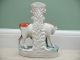 19thc Staffordshire Spill Figure Of Cow & Calf Figurines photo 2