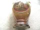 Antique Porcelain Hand Painted Vase England Scottish Highland Cattle Pink Rose Vases photo 9