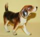 Vintage Japan Porcelain Ceramic Pottery Lovely Beagle Or Fox Hound Dog Figurine Figurines photo 5