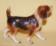 Vintage Japan Porcelain Ceramic Pottery Lovely Beagle Or Fox Hound Dog Figurine Figurines photo 6