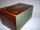 Fabulous 19thc Inlaid Tea Caddy Boxes photo 9