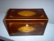 Fabulous 19thc Inlaid Tea Caddy Boxes photo 1