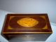 Fabulous 19thc Inlaid Tea Caddy Boxes photo 2