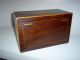 Fabulous 19thc Inlaid Tea Caddy Boxes photo 4