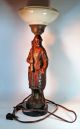 Antique Medieval Knight Lamps Bronze Art Deco Lamps photo 6