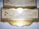 Florentine Italian Vintage Wooden Gold Gilt Letter Holder Toleware photo 8