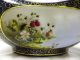 Meissen? Antique Large Handpainted Porcelain Bowl Butterfly 1800 ' S Numbered Bowls photo 6