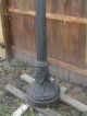 Pair Antique Iron Post Lamps Lamps photo 2