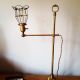 Vintage Antique Machine Age Articulating Brass Steampunk Lamp Light Lamps photo 3