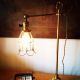 Vintage Antique Machine Age Articulating Brass Steampunk Lamp Light Lamps photo 5