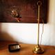 Vintage Antique Machine Age Articulating Brass Steampunk Lamp Light Lamps photo 7
