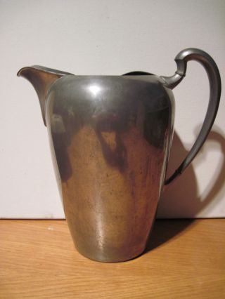 Classic Shaped Solid Pewter Picher Reduced Price photo