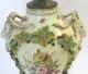 19th Century Fruit And Floral Meissen Porcelain Table Lamp Lamps photo 1
