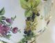 19th Century Fruit And Floral Meissen Porcelain Table Lamp Lamps photo 4