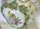 19th Century Fruit And Floral Meissen Porcelain Table Lamp Lamps photo 5
