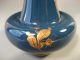 Fine French France Napoleon Iii Bleu Nuit & Gilded Porcelain Vase 19th Century Vases photo 11