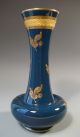 Fine French France Napoleon Iii Bleu Nuit & Gilded Porcelain Vase 19th Century Vases photo 2