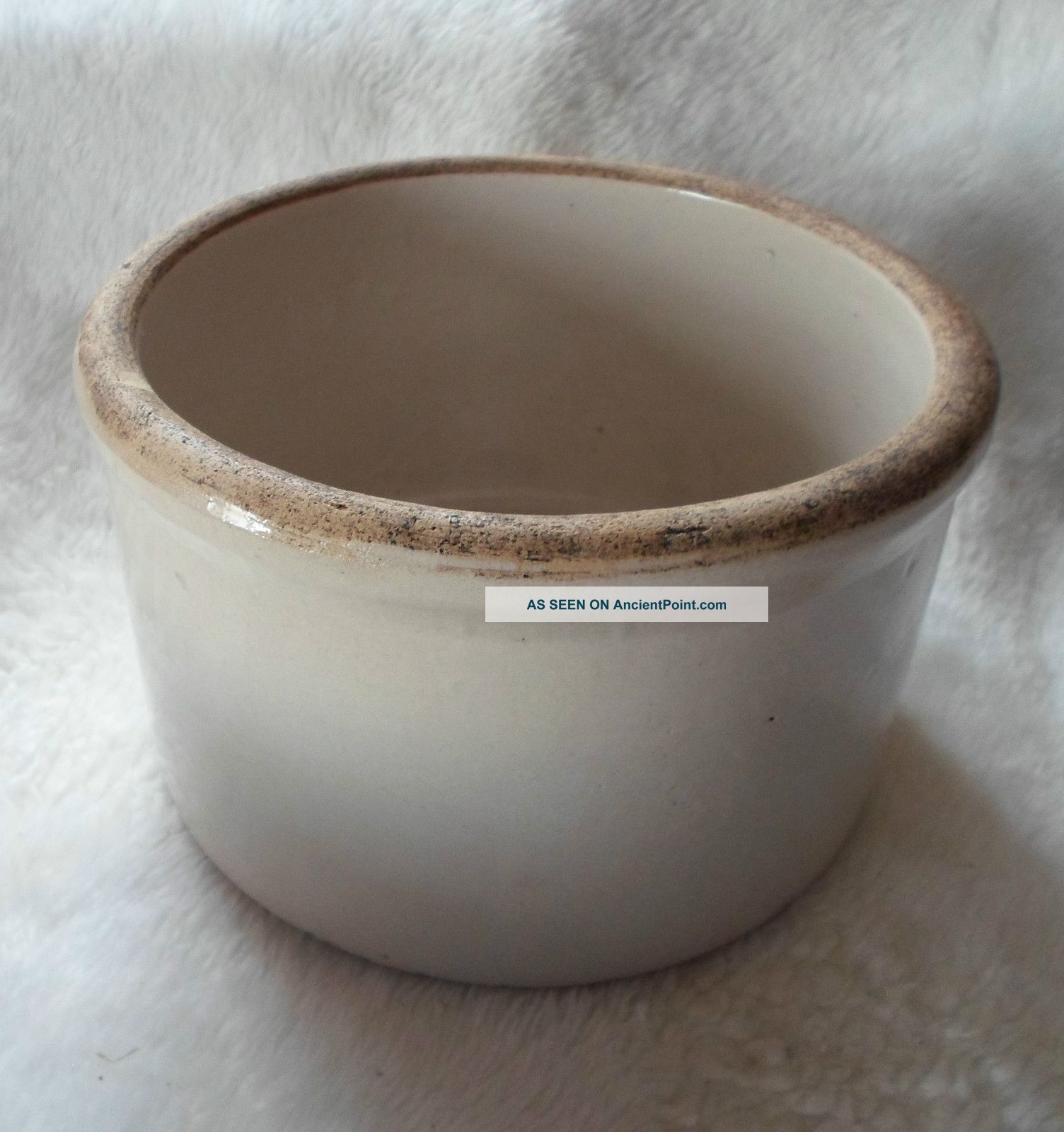 Antique Stoneware Butter Crock Antique Stoneware Butter Crock