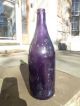 Antique Purple Glass Bottle - 1910 Era Bottles photo 1