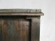 Antique Primitive Wood Spice Box Cabinet Old Paint Glass Pulls Nr Boxes photo 11