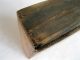 Antique Primitive Wood Spice Box Cabinet Old Paint Glass Pulls Nr Boxes photo 7