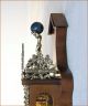 Large Vintage Dutch Walnut Zaanse Wall Clock Fhs Franz Hermle & Son Movement Clocks photo 9