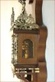 Large Vintage Dutch Walnut Zaanse Wall Clock Fhs Franz Hermle & Son Movement Clocks photo 8
