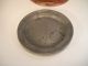 Aafa 18th C Signed Deep - Dish Pewter Plate,  Antique Pewter Plate Primitives photo 3