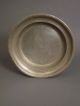 Antique 18th - Century Pewter Alms Plate,  Likely French,  Continental Metalware photo 1