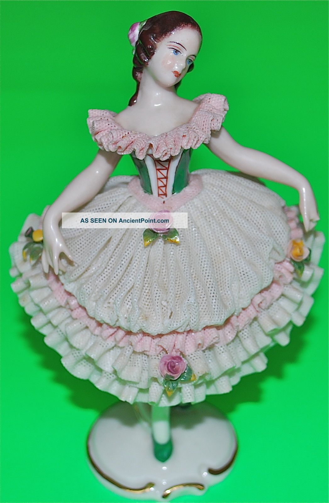 Vintage Dresden Figurine Figurines photo