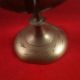 Vintage Solid Brass Vase From India Metalware photo 2