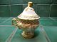 Antique Old Paris French Pot De Creme Cups & Saucers photo 1