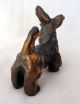 Solid Bronze/copper Standing Scottish Terrier Scottie Dog Figurine Paperweight Metalware photo 2