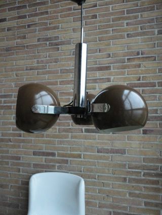 60 ' S 70 ' S Mid Century Modern Herda Hanging Lamp,  Eames Fog Morup Panton Era photo