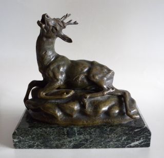 Antique Bronze Sculpture Of A 