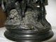 P J Mene Large Bronze Sculpture 