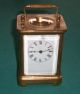 Antique Waterbury Carriage Alarm Clock Clocks photo 9