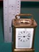 Antique Waterbury Carriage Alarm Clock Clocks photo 3