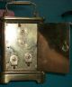 Antique Waterbury Carriage Alarm Clock Clocks photo 4