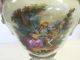 20th Century Dresden Porcelain Covered Urn With Base Urns photo 7
